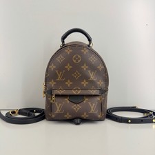 Authentic Pre‑owned Louis Vuitton Monogram Palm Springs Mini Backpack picture