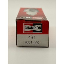 Champion 431 RC14YC Spark Plugs 5 Pack Vintage Original Boxes Verify Fitment picture
