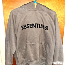 Stone Grey Essentials hoddie size S picture