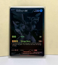Pokémon TCG Zekrom ex Sv: Black Bolt Full Art Holo 172/086 English HP 230 picture