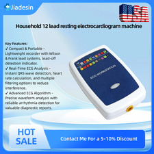 Rest 12 Lead ECG Machine Portable PC Workstation for Home Use picture