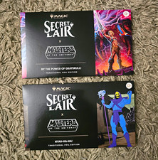 Wizards MTG Secret Lair x Masters of the Universe Traditional Foil 2 Boxes picture