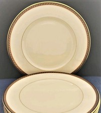 Set of 4 Lenox Monroe Dinner Plates HTF Rare ** UNUSED ** picture