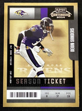 DEION SANDERS 2004 Playoff Contenders #54 NFL HOF Baltimore Ravens picture