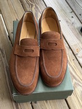 Beckett Simonon  Roy loafers  Size 13  Chestnut suede picture
