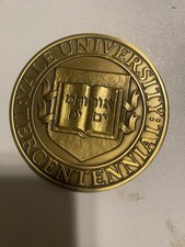 This is a Yale University Tercentennial Medal picture