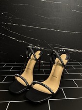 Christian Louboutin So Me 100mm High Heels Women Size EU 38/US 8 Black picture