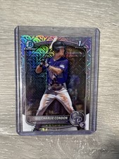2025 Bowman - Chrome Prospects Charlie Condon #BCP-75 Mojo Refractor (RC) picture