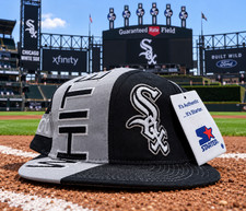 Chicago White Sox MLB Starter Swirl Snapback Hat VTG 90s Streetwear Baseball NWT picture