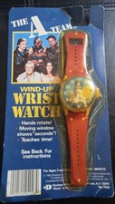 Vintage 1983 The A Team Wind Up Wrist Watch Durham Industries Mr. T *Please Read picture