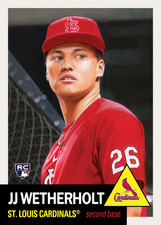 JJ Wetherholt RC 2026 MLB Living Set #946 PRESALE Cardinals picture