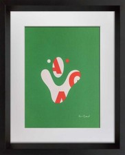Paul RAND Graphic Art 1975 Original SERIGRAPH Limited Ed. SIGNED w/Frame Incl. picture