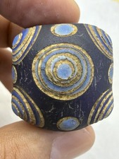 Lovely  Ancient Rare Roman Mosaic Glass Wonderful Rare Bead picture