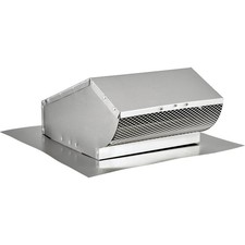 Lambro 3-1/4 In. x 10 In. Aluminum Exhaust Roof Vent 107 Lambro 107 10 In. picture