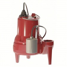 LE Series 1/2 HP Submersible Automatic Effluent Septic Pump #LE51A-2 picture