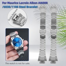 For Maurice Lacroix AIKON AI6008 AI6058 AI6007 6038 1108 Steel Watch Bracelet picture