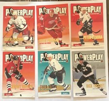1995-96 Skybox Impact - PowerPlay 6 cards, Tkachuk/Primeau/Nolan picture