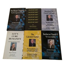 The Disease Conspiracy: The FDA Suppression of Cures by Barefoot Lot Of 6 Books picture
