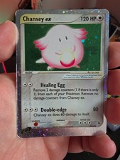 The Pokémon Company Chansey ex 96/109 Holo EX Ruby & Sapphire 2003 Ultra Rare picture