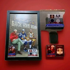 Indiana Legends Framed Poster Bobby Knight Reggie Miller Peyton Manning + Cards picture