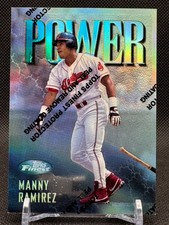 1997 Topps Finest - Manny Ramirez Power Refractor #138 picture