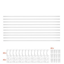 Uimoso 10-Pack 6.6 ft/2M U-Shape LED Aluminum Channel with Milky Diffuser picture