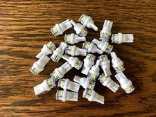 25 New Warm White 8V Wedge Lamp LED Light Bulbs for Pioneer Project/One Receiver picture