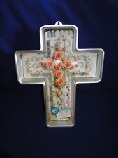 New Vintage Wilton Cross Cake Pan  with instruction booklet 2105-2509 picture