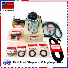 9Pcs OEM Timing Belt Kit w/ Water Pump For Honda Accord Odyssey Pilot Acura 3.5L picture