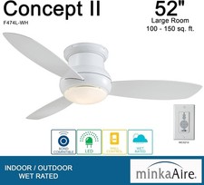 MINKA AIRE F474L-WH CONCEPT II 52