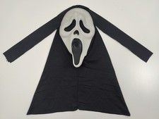 Vintage Ghost Face Scream Movie Mask Gen 2 Poly 97-99 Fun World Div Glow picture