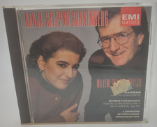 Barber, Shostakovich Violin Concertos (Salerno-Sonnenberg, LSO) EMI CD exc picture