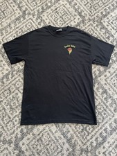 VINTAGE Hanes Heavyweight Jamba Juice T Shirt L Black Used Great Condition 2000s picture