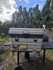 PLANO Four-Drawer Green Metallic/Silver Tackle Box (758005) picture