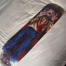 Stu Macher Art Skateboard Deck / Scaradise Scream 7 Exclusive 2026 Lillard  picture
