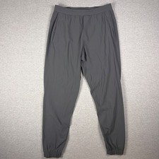 Lululemon Surge Joggers Mens M Graphite Gray Hybrid Pant Ankle Zip picture