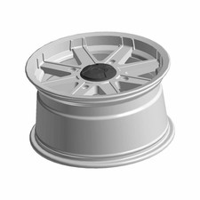 Polaris ATV Rim, Rear, 14 x 7.5, Genuine OEM Part 1521485-655, Qty 1 picture
