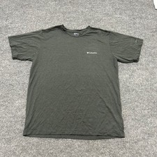 Columbia T-Shirt Mens Size L Gray Heather Short Sleeve Omni-Wick Active Outdoor picture