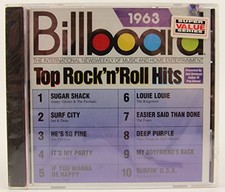 Billboard Top Hits: 1963 - Audio CD By Various Artists - GOOD picture