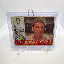 Topps 1960 Early Wynn Base Set #1 Chicago White Sox Baseball Trading Card picture