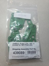 Ansul Fuse Link Green 450* Qty. 25 PN 439089 Mfg. 2026 picture