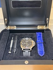 Panerai Luminor GMT Power Reserve 44mm Black Dial, Straps, Box Papers, picture