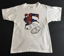 Vintage 1994 Marvel Spider-Man Shirt Single Stitch Fruit of the Loom NWOT picture