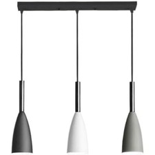 YJWYG Three Heads Iron Art Round Dining Room Pendant Light with E26/27 Base  picture