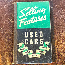 Selling Features Used Cars Booklet Manual 1937 1938 1939 1940 1941 picture