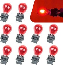 10PCS 3157 Bulb Tail Light Bulbs, Car Instrument Light Bulb, Automobile Red picture