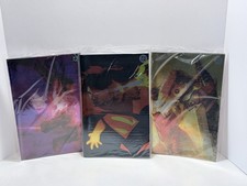 NYCC 2026 DC Absolute Batman Superman Wonder Woman #1 Foil Virgin Variant Set picture