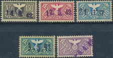 BS Stamp Authentic Lot Germany Revenue 1942 WWII Third Reich Vacation U 2 picture
