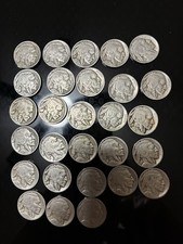 28 Full Date Indian Head BUFFALO NICKELS from the 1920s PRICED TO SELL picture