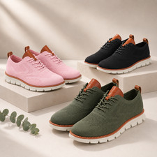 Men's Large Size Lightweight Breathable Mesh Non-Slip Walking Sneakers picture